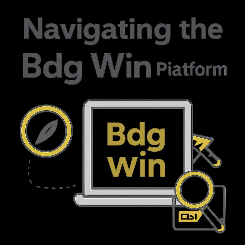 Diagram illustrating navigation features of the Bdg Win Platform.