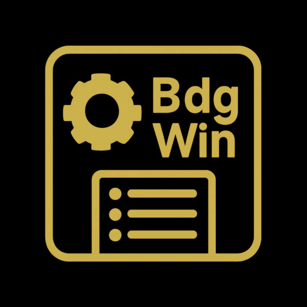 An icon representing account optimization for Bdg Win.